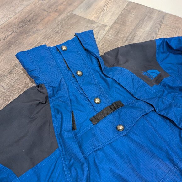 The North Face Mens Vintage One-Piece Gore-Tex Classic Ski Snow Suit Blue XS - Picture 2 of 15